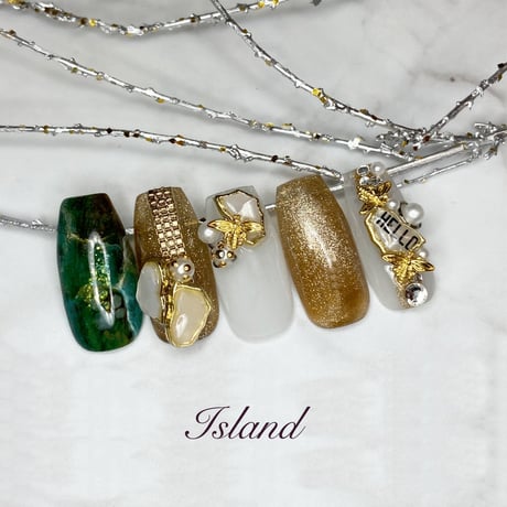 KiraNail ブルーネ アイランド