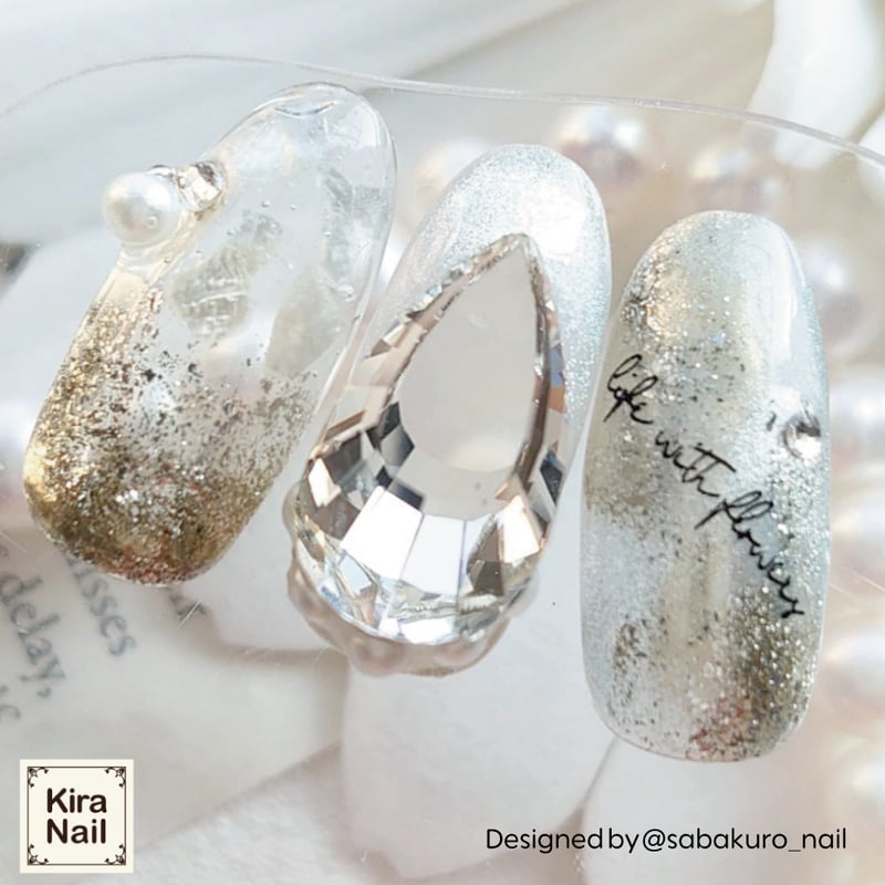 KiraNail グロスドロップストーン 2個入 | Kira Nail
