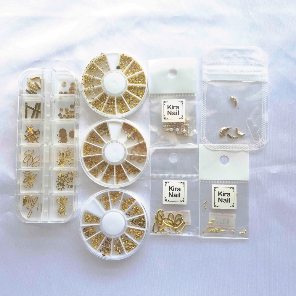 OUTLET】ゴールドパーツセット A-146 | Kira Nail
