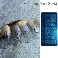 KiraNail スタンピングプレート　No.3