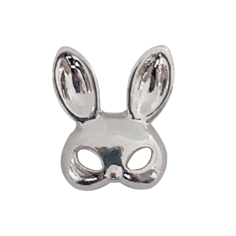 KiraNail ラビット マスク パーツ シルバー 5個入 | Kira Nail