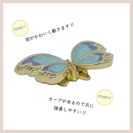 KiraNail バタフライ  モルフォ