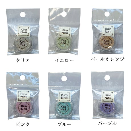 KiraNail オーロララメインパーツ ハートアラカルト ケース入
