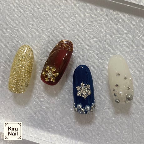 KiraNail 雪の結晶 リリア 3個入