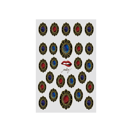 KiraNail Kirally Maineeプロデュース brooch-oval ネイルシール