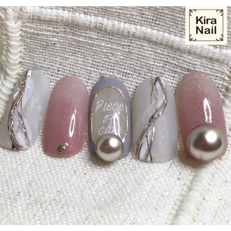 KiraNail つやパール クォーターカット 6/8mm　10個入