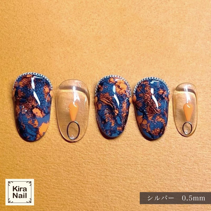 KiraNail Kyashaチェーン 0.5mm/0.8mm 50cm入り | Kira Nail