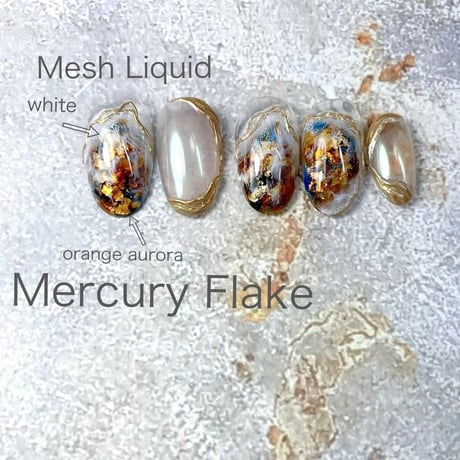 KiraNail Mercury Flake(Aurora Flake)