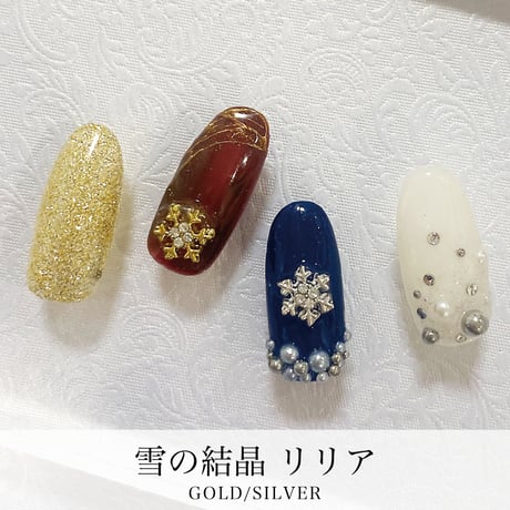 KiraNail 雪の結晶 リリア 3個入