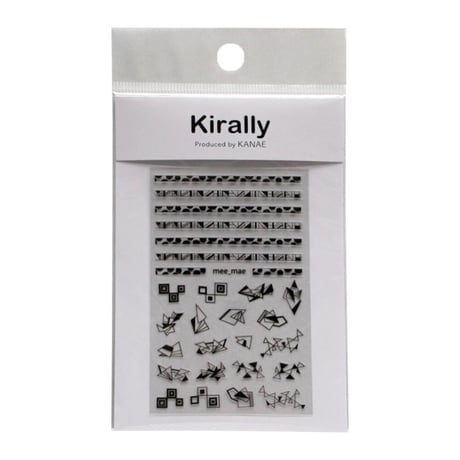 KiraNail Kirally NailSticker KANAEプロデュース【Textile】