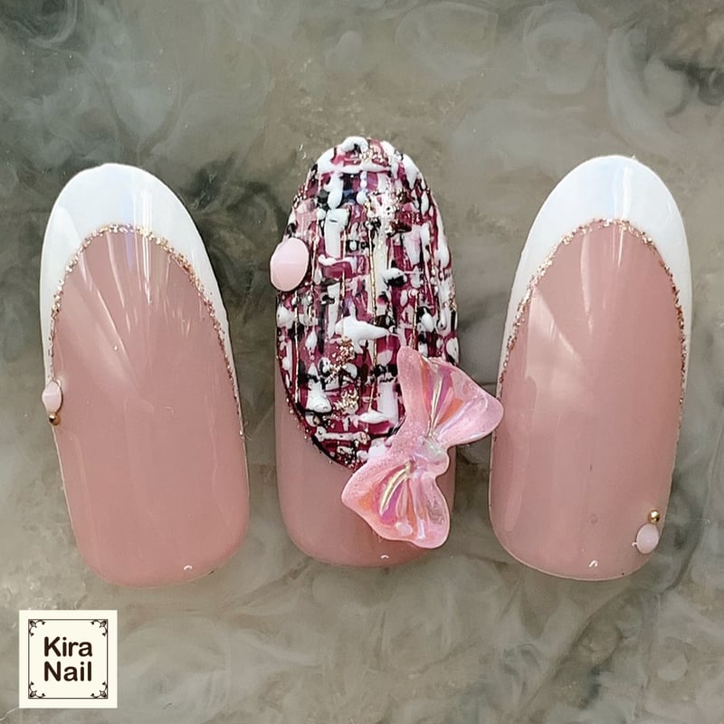 商品説明必読!!きらきらラメ入りりぼんネイルパーツ❤︎ キラキラなリボン パーツ ネイルアート ネイルパーツ ネイル用品