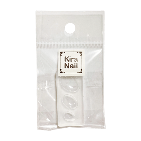 KiraNail オーバルパーツ3種  モールド