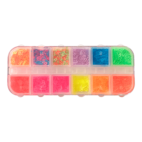 【在庫限り★300円】KiraNail ネオンカラーホロセット ナンバー