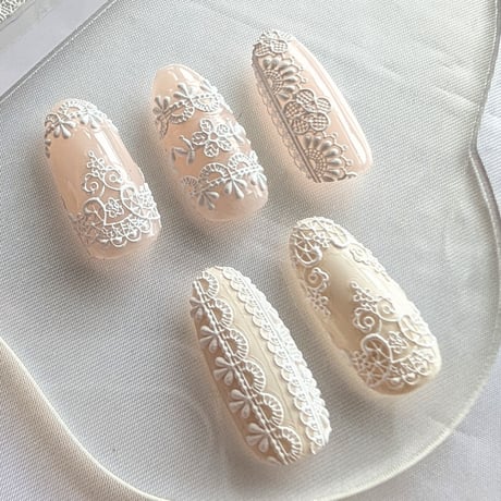 KiraNail Kirally NailSticker エンボスシール レース