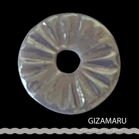 KiraNail GIZAMARU レインボーグレー 4mm