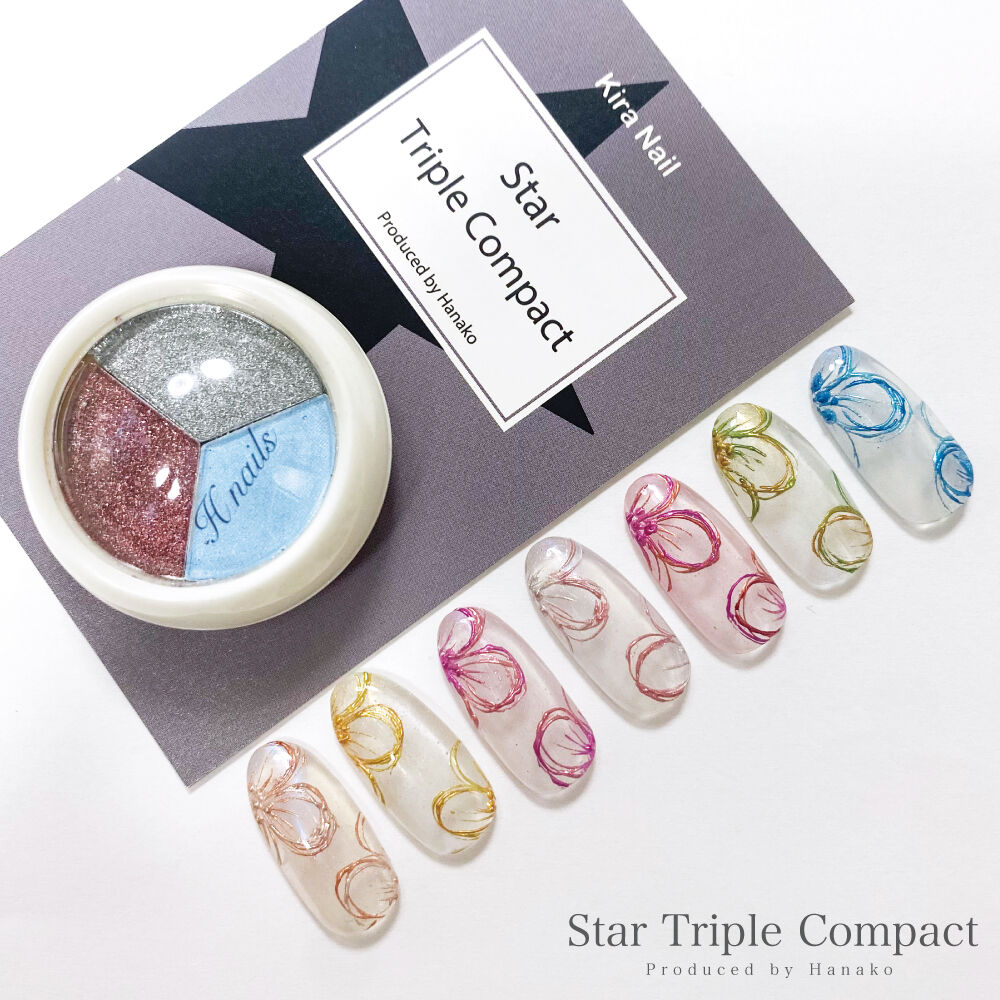 KiraNail Star Triple Compact （チップ付き）