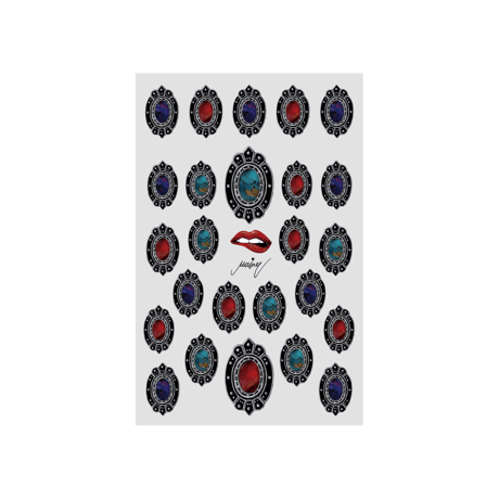KiraNail Kirally Maineeプロデュース brooch-oval ネイルシール