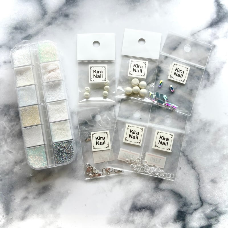 ネイルパーツ KILA ミラーホイル パールホイルセット | ジェルネイル ネイル パーツ