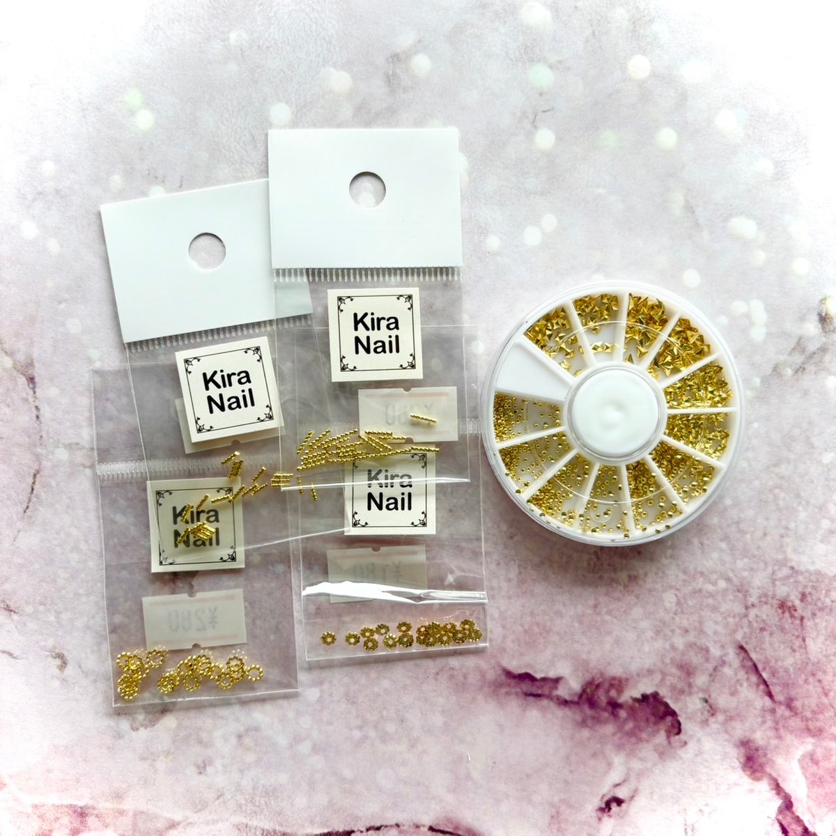 OUTLET】KiraNail ネイルゴールドパーツ A-83 | Kira Nail