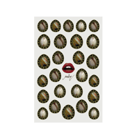 KiraNail Kirally NailSticker Maineeプロデュース brooch-drop-BeigeGold /BeigeSilver