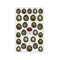KiraNail Kirally NailSticker Maineeプロデュース brooch-drop-BeigeGold /BeigeSilver