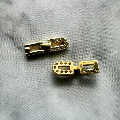 【OUTLET】ネイルゴールドパーツ４個セット　A-23