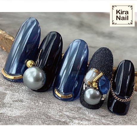 KiraNail つやパール クォーターカット 6/8mm　10個入