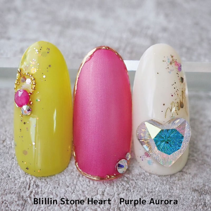KiraNail ブリリンストーン ハート 3個入 | Kira Nail