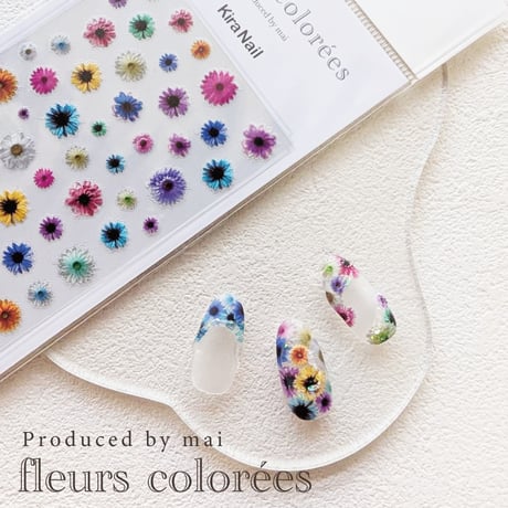 KiraNail maiプロデュース fleurs colorees