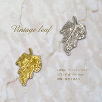 KiraNail Kirally YUKAセレクトパーツ Vintage leaf