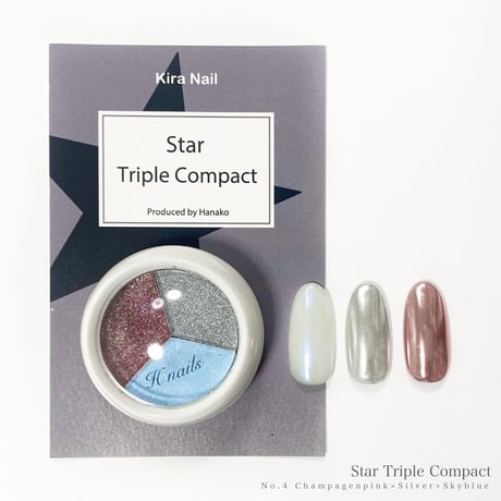 KiraNail Star Triple Compact （チップ付き）