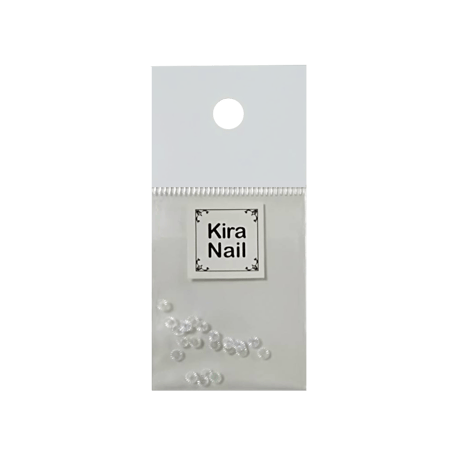 KiraNail GIZAMARUオーロラホワイト3mm