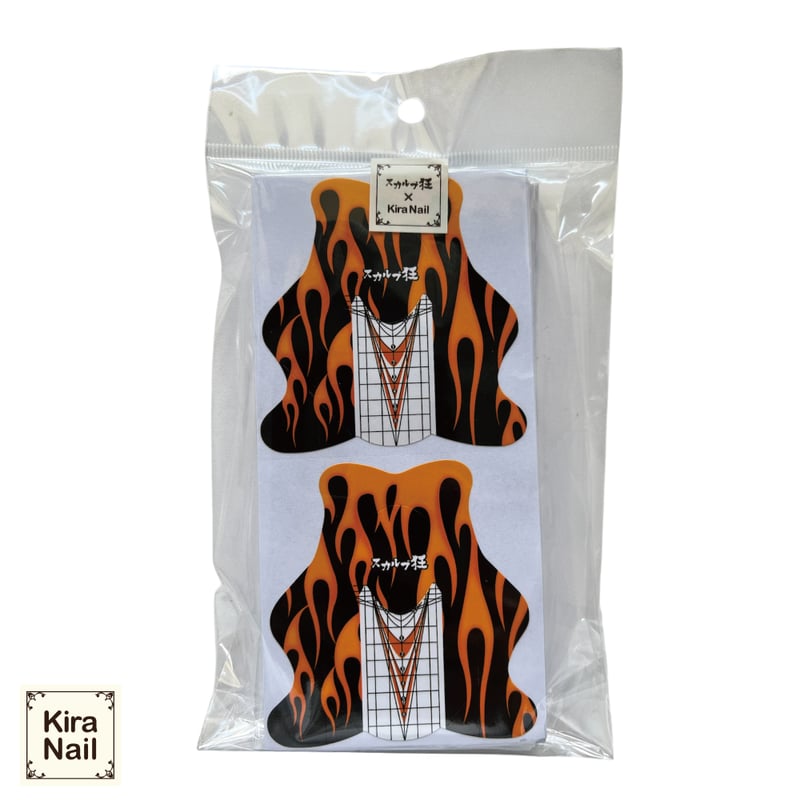 KiraNail スカルプ狂ファイヤーネイルフォーム 100枚入 | Kira Nail