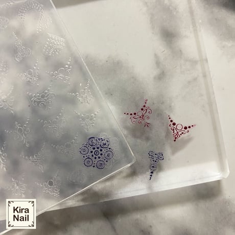 KiraNail 超薄型３Dアートモールド No,2