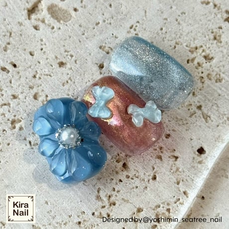KiraNail ミニカラーリボン ミッシェル　10個入