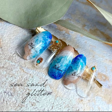 KiraNail Hanakoプロデュース sea sand glitter (シーサンドグリッター）