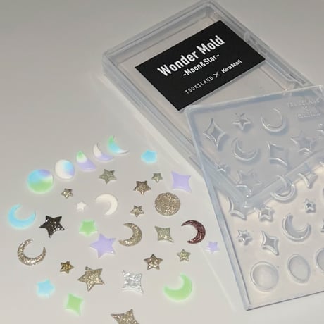 KiraNail TSUKI プロデュース Wonder Mold -Moon&Star-