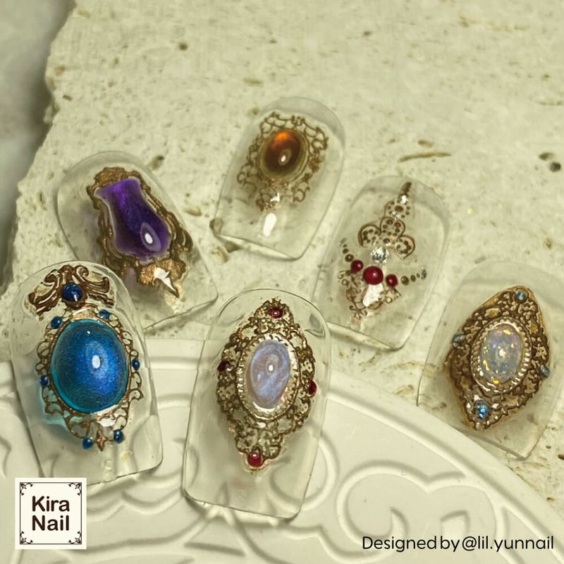 KiraNail 超薄型3Dアートモールド No,5 | Kira Nail