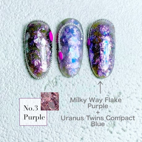 KiraNail Hanakoプロデュース Milky Way Flake  4COLOR