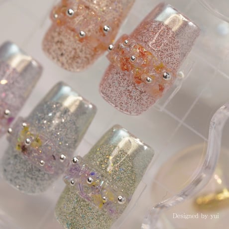 KiraNail  marblissnail プロデュース THE Aurora French Label Ⅲ