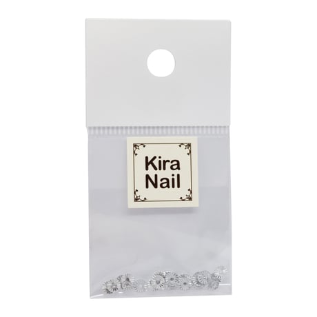 KiraNail GIZAMARUシルバー4mm