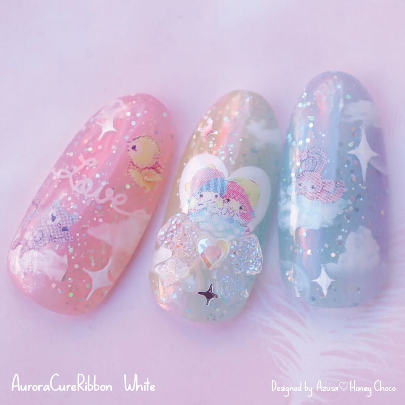 KiraNail オーロラキュアリボン 5個入り | Kira Nail