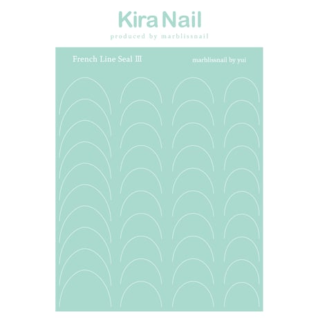 KiraNail  marblissnail プロデュース  French Line Seal Ⅲ
