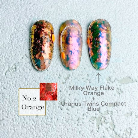 KiraNail Hanakoプロデュース Milky Way Flake  4COLOR