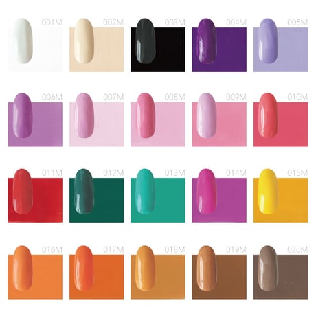 【旧品番】MD-GEL カラージェル 旧品番1〜20 3g
