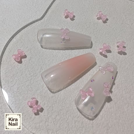 KiraNail ミニカラーリボン ミッシェル　10個入