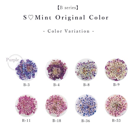 S♡Mint 【Bシリーズ[Purple]0.1g入り】