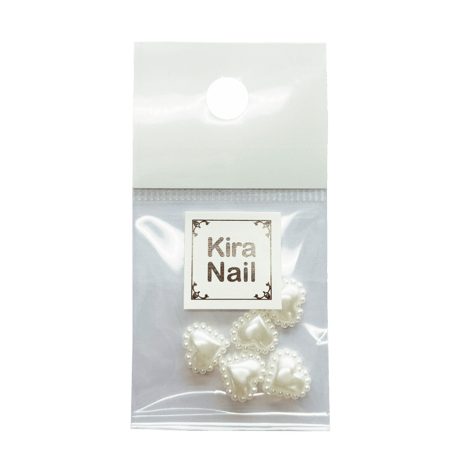 KiraNail パールインパールハート　5個入