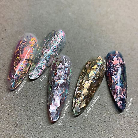KiraNail  Mystic Garden Flake / ミスティックガーデンフレーク