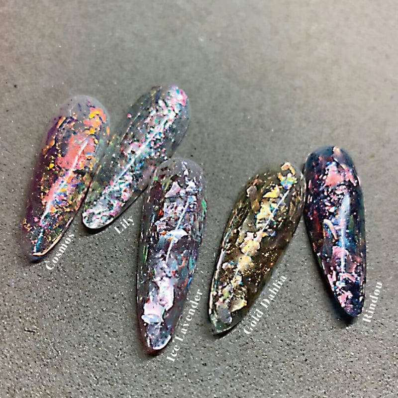 KiraNail Mystic Garden Flake / ミスティックガーデンフレーク